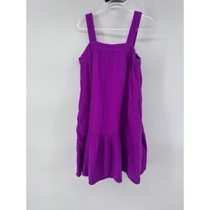 GAP Kids Purple‎ Dress Sleeveless Tiered Casual Girl Summer Dress